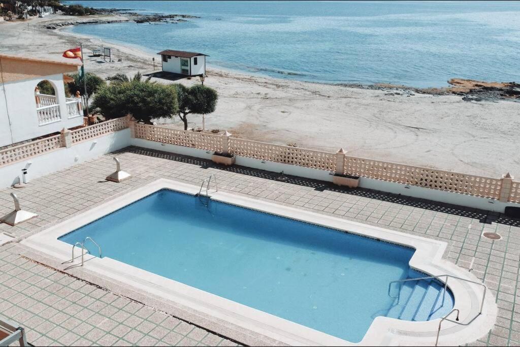 Apartamentos El Calon Playa กวยบัส เดล อัลมันโซรา ภายนอก รูปภาพ