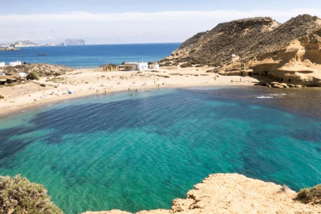 Apartamentos El Calon Playa กวยบัส เดล อัลมันโซรา ภายนอก รูปภาพ