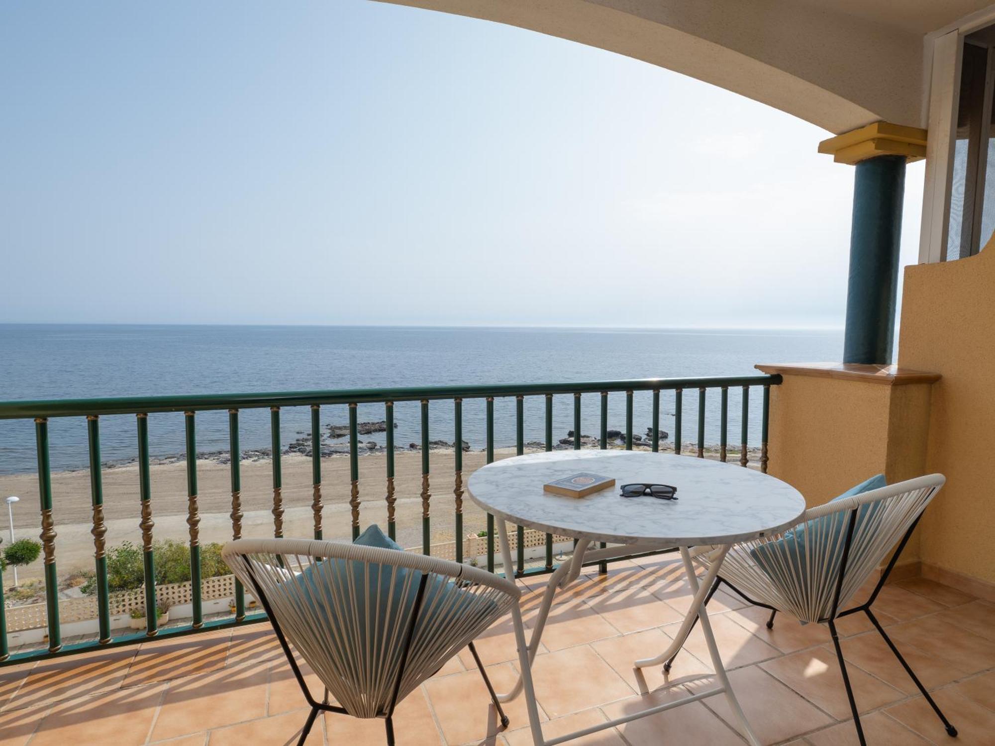 Apartamentos El Calon Playa กวยบัส เดล อัลมันโซรา ภายนอก รูปภาพ