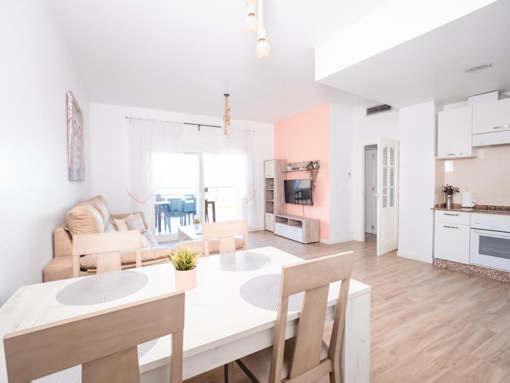 Apartamentos El Calon Playa กวยบัส เดล อัลมันโซรา ภายนอก รูปภาพ